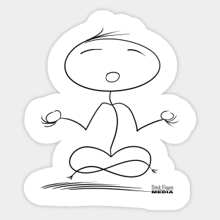 Zen stick Sticker